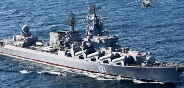 Ostatnie chwile krążownika ,,Moskwa’’. Ukraińcy publikują nagranie