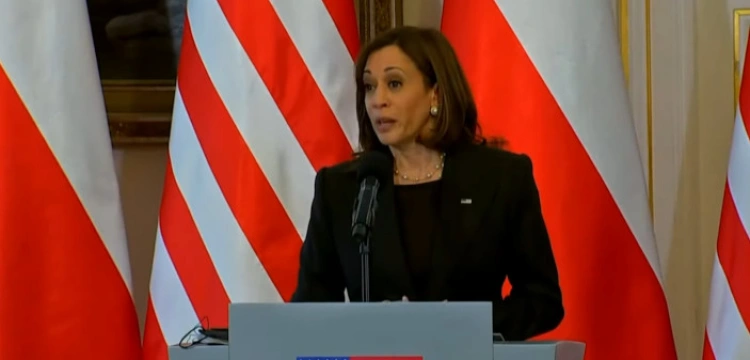 Kamala Harris: Dostarczyliśmy do Polski systemy Patriot 