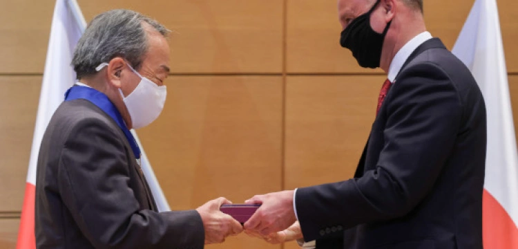 Andrzej Duda w Tokio. Prezydent odznaczył prezesa Toyoty 