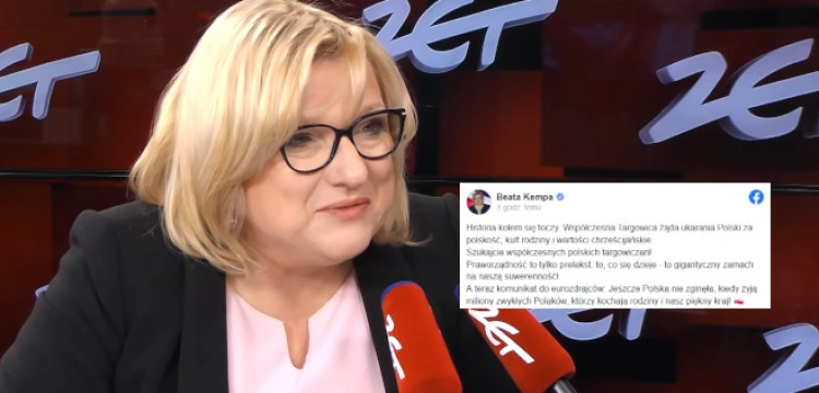 Beata Kempa: Szukajcie współczesnych polskich targowiczan!