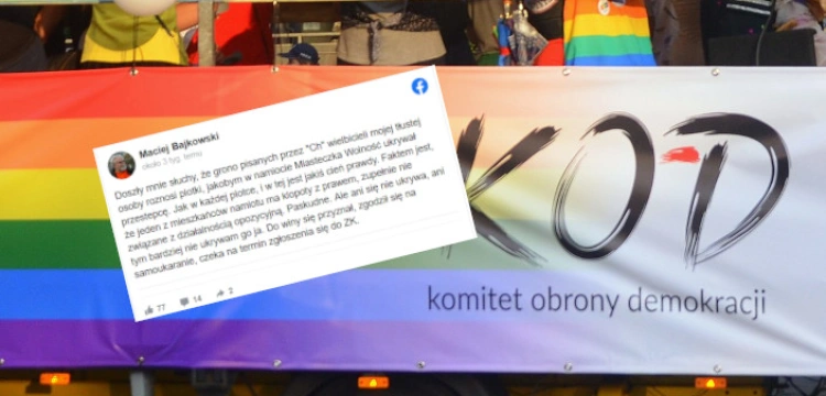 Aktywista skazany za posiadanie pornografii dziecięcej. Skandal w ,,Miasteczku Wolności’’