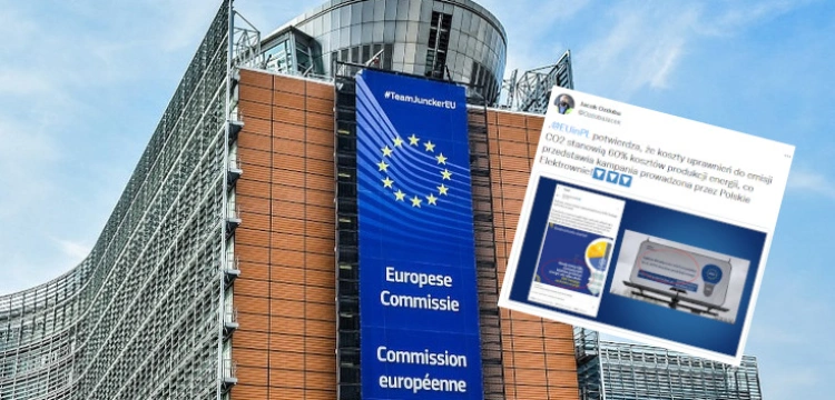 KE przyznaje: Koszty emisji CO2 stanowią 60% kosztów produkcji energii