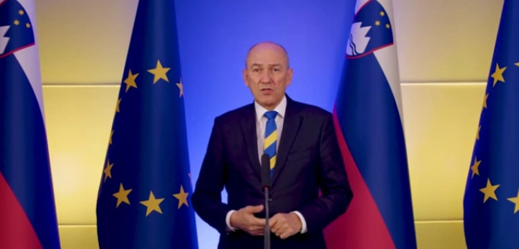 Janez Janša do Ukraińców: Dziękuję za obronę Europy 