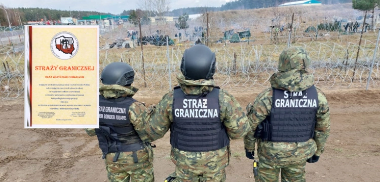 Internowani i represjonowani dziękują Straży Granicznej 