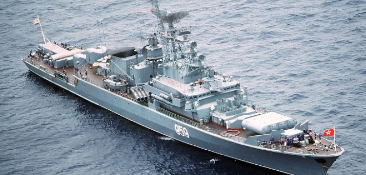 Rosyjska flota wojenna wpłynęła na Morze Czarne
