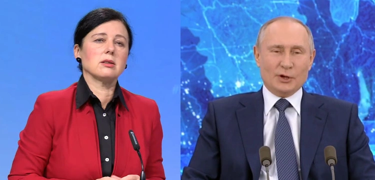 Wiceszefowa KE: Aby podzielić Europę, Putin zabija niewinnych ludzi