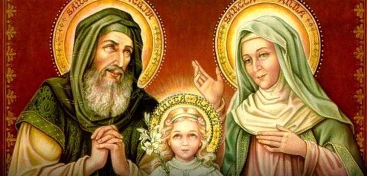 Święci Anna i Joachim, rodzice Najświętszej Maryi Panny