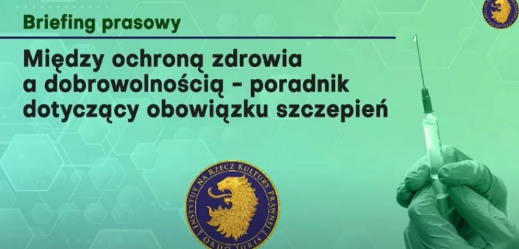 Ordo Iuris publikuje poradnik nt. obowiązku szczepień. Między ochroną zdrowia a dobrowolnością