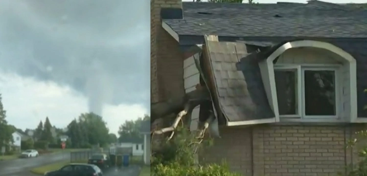 [Wideo] Kanada. Potworna siła tornado zniszczyła około 100 domów na przedmieściach Montrealu. Są zabici i poszkodowani