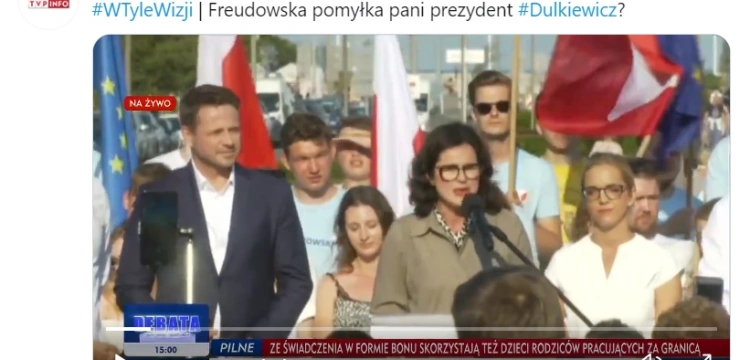 SZOK! Dulkiewicz chce zmieniać biało-czerwoną flagę? (Wideo)