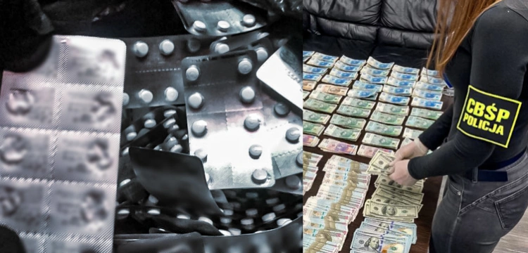 Cela plus: Policjanci przejęli milion tabletek do produkcji metamfetaminy. Zatrzymanym grozi 15 lat odsiadki