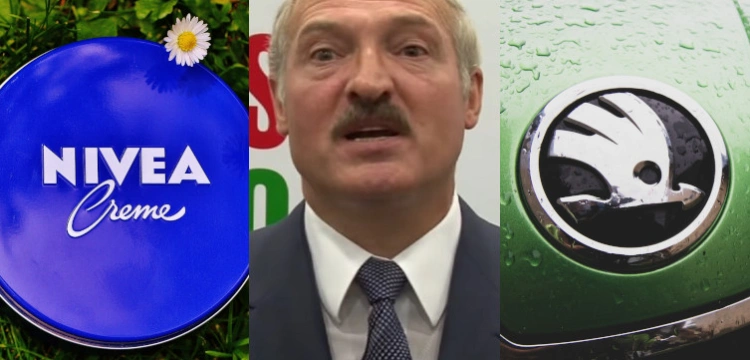 Rząd Łukaszenki publikuje listę kontrsankcyjną. Białoruś bez Skody i Nivea
