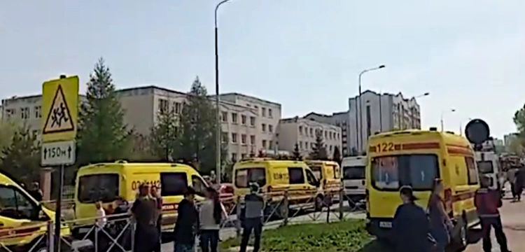 Horror w Rosji! Strzelanina w szkole w Kazaniu, wiele ofiar śmiertelnych