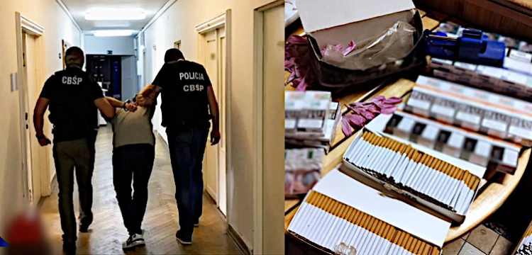 Cela Plus: Gang handlarzy lewymi papierosami rozbity przez CBŚP. Skarb Państwa mógł stracić 3,5 mln zł