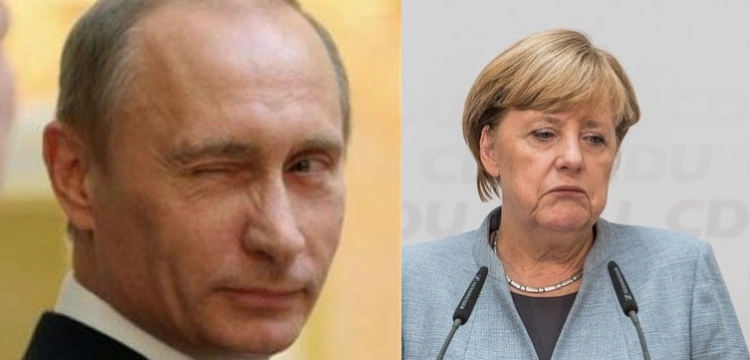 Tagesspiegel: Putin chce rozbić niemieckie plany koalicyjne? "Dał już kosza" Merkel