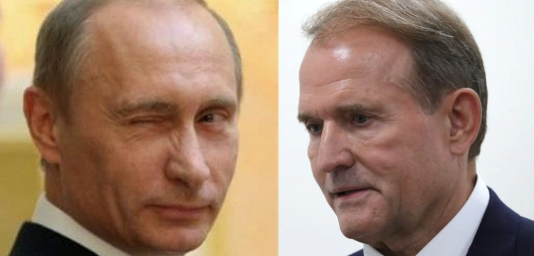 V kolumna Kremla na Ukrainie: Medwedczuk i Kozak mieli przekazać Rosjanom tajne dane