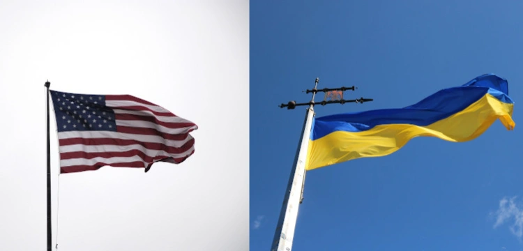 Wspólny lot bombowców USA i ukraińskich myśliwców