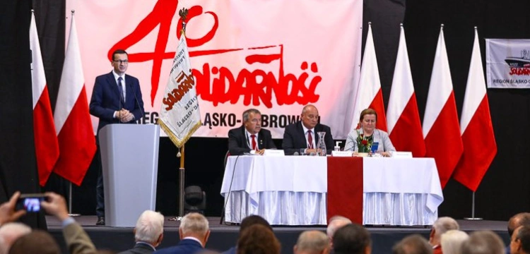 Premier Morawiecki: ,,Solidarność'' to drugie imię Polski