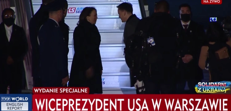 Wiceprezydent USA już w Polsce. Kamala Harris spotka się z premierem i prezydentem