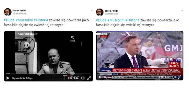 Andrzej Duda jak Mussolini? Skandaliczny wpis dyrektora opery w Szczecinie. Straci stanowisko?