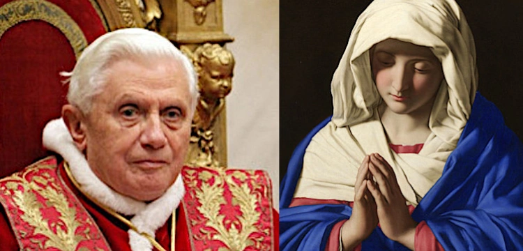 Benedykt XVI: Bez Maryi nie ma Kościoła