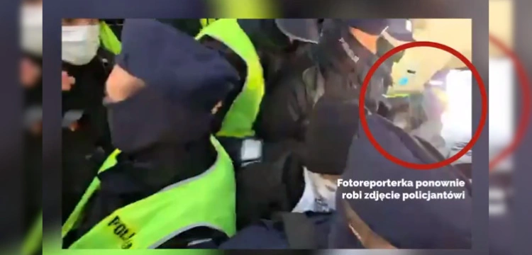 Dlaczego policja zatrzymała fotoreporterkę GW? Zobacz nagranie!