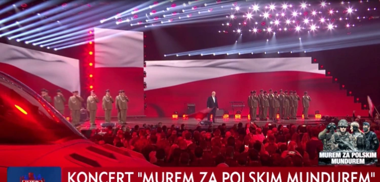 ,,Murem za polskim mundurem’’. Wielki sukces koncertu w hołdzie polskim żołnierzom, policjantom i Straży Granicznej