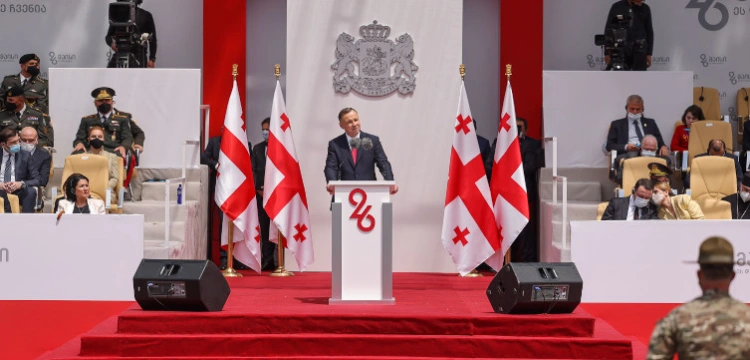 Prezydent Duda: Gruzini, czekamy na Was w NATO i UE!