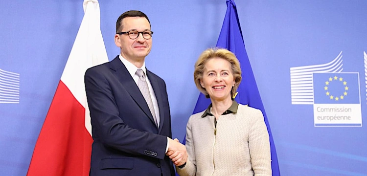 Premier Morawiecki rozmawiał z szefową KE. ,,Konstruktywne spotkanie''