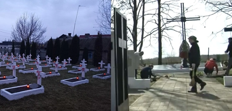 [Wideo, Zdjęcia] Wołyń. Piękne działania Ukraińców - odnawiają polskie cmentarze