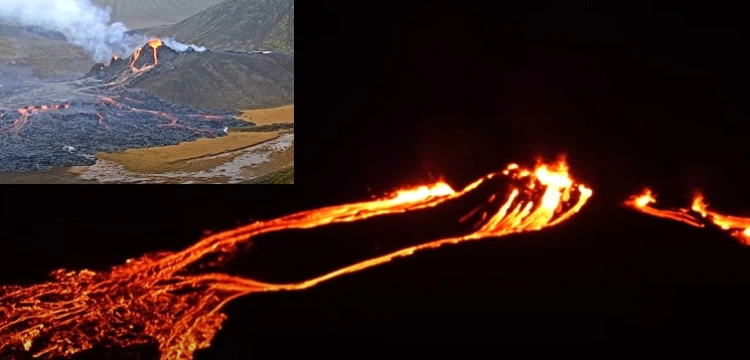 [Wideo] Znaki czasu. Islandia. Wybuch wulkanu w pobliżu Reykjaviku. Ostatnio wybuchł 800 lat temu