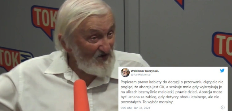 Kuczyński: Aborcja nie jest ,,ok’’! Te hasła mnie szokują