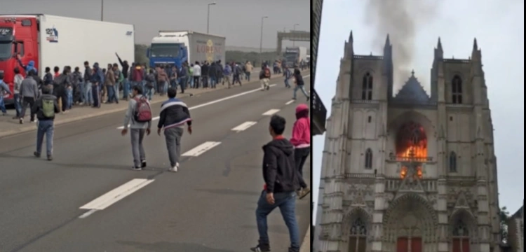 To uchodźca podpalił katedrę z Nantes