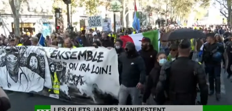 [Wideo] Francja. „Żółte kamizelki” znów na ulicach. Powodem ceny paliw