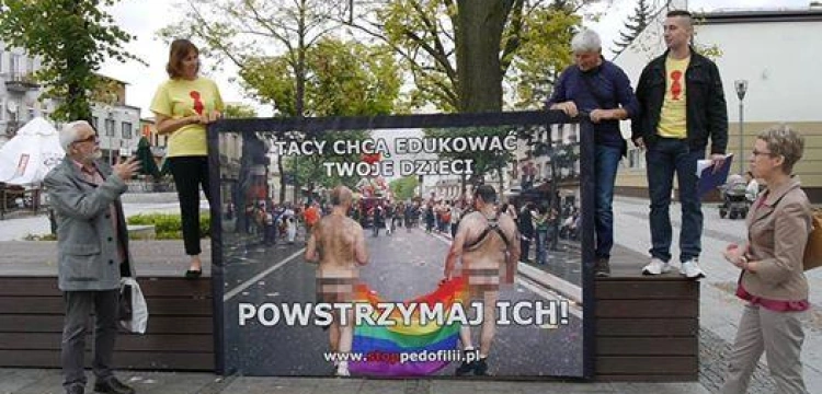 "Stop pedofilii" w Bełchatowie. Relacja z pikiety