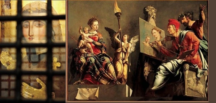 Zobacz prawdziwe Oblicze Maryi namalowane przez św Łukasza 