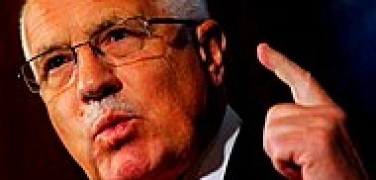 Klaus o Traktacie: Nie ma podpisu bez gwarancji