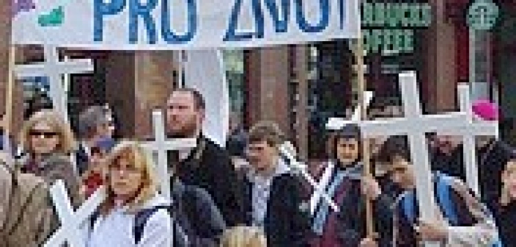Marsz w obronie życia w Pradze. Zobacz zdjęcia