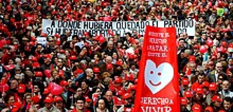 Hiszpanie szykują protest przeciw ustawie aborcyjnej