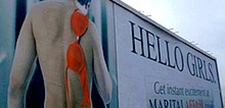 Brytyjskim władzom nie przeszkadza reklama „zdrady małżeńskiej”