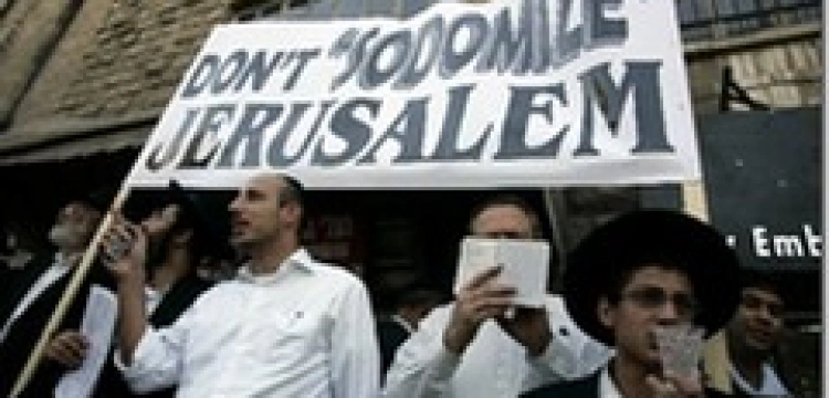 Ortodoksyjni Żydzi przeciw marszowi homoseksualistów