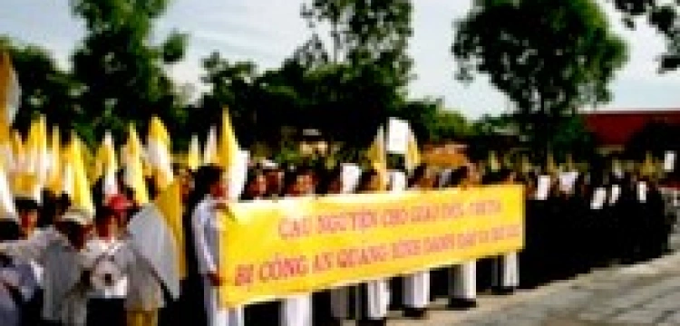 Największy protest katolików w historii Wietnamu