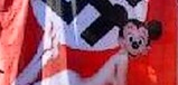 Nazistowska Myszka Miki w Poznaniu 