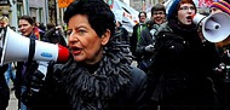 Antyklerykalna demonstracja w Krakowie