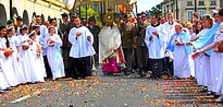 Boże Ciało w Warszawie