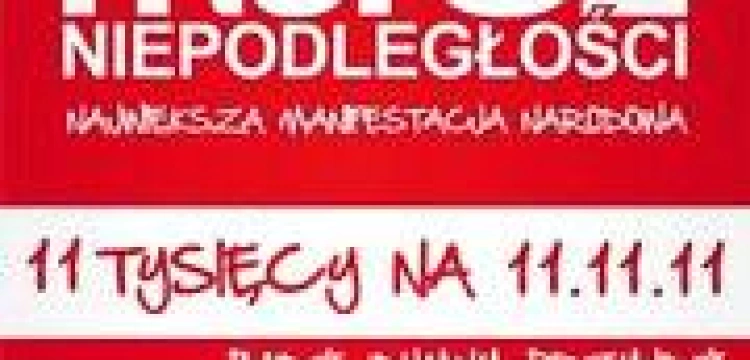 Wielka Mobilizacja - 11 tysięcy osób na 11.11.11