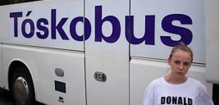 POlicja zatrzymała Tóskobus