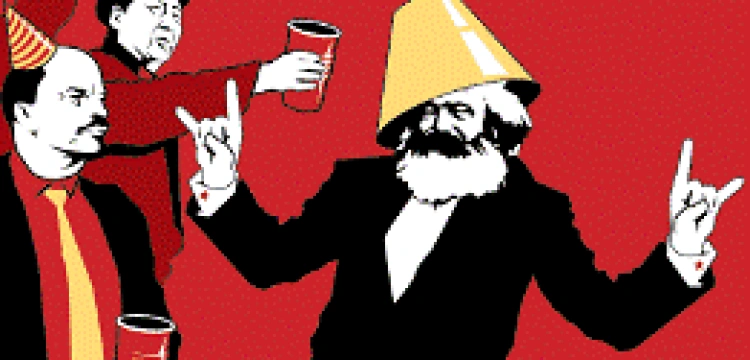 Jak Iwiński walczył piórem z burżuazją, Reaganem i wychwalał Sowietów