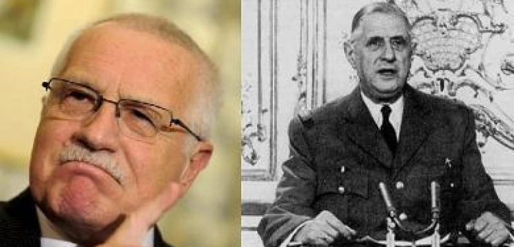 Vaclav Klaus jest jak generał de Gaulle, uważa arcybiskup Pragi