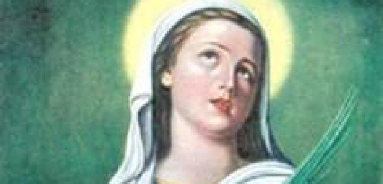 Wspomnienie świętej dziewicy i męczennicy